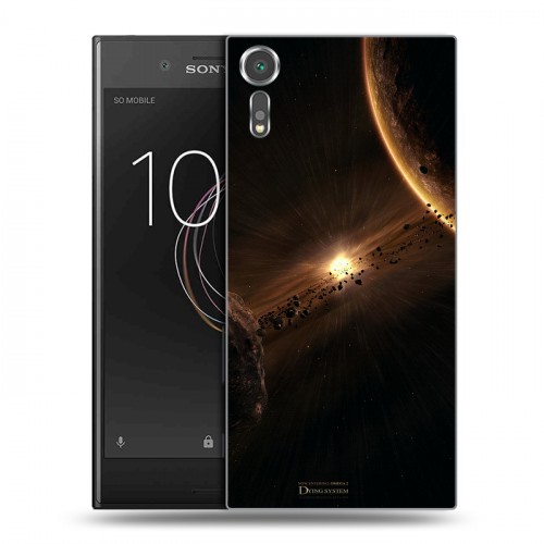 Дизайнерский пластиковый чехол для Sony Xperia XZs Планеты