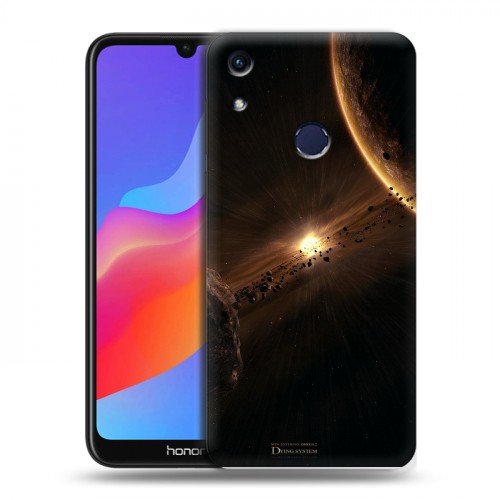 Дизайнерский пластиковый чехол для Huawei Honor 8A Планеты