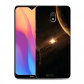 Дизайнерский силиконовый с усиленными углами чехол для Xiaomi RedMi 8A Планеты