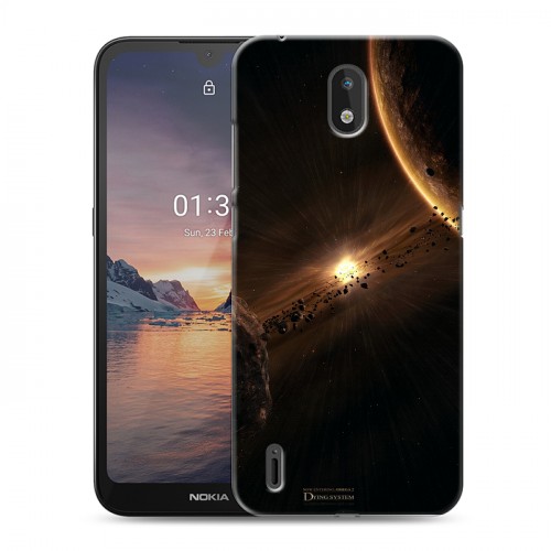 Дизайнерский силиконовый чехол для Nokia 1.3 Планеты