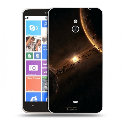 Дизайнерский пластиковый чехол для Nokia Lumia 1320 Планеты