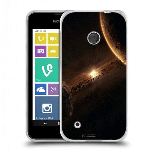 Дизайнерский пластиковый чехол для Nokia Lumia 530 Планеты