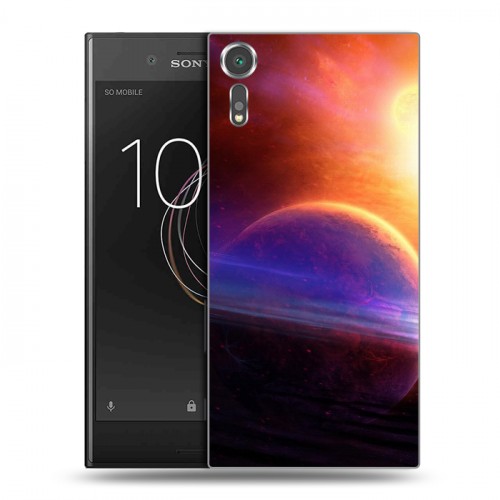 Дизайнерский пластиковый чехол для Sony Xperia XZs Планеты