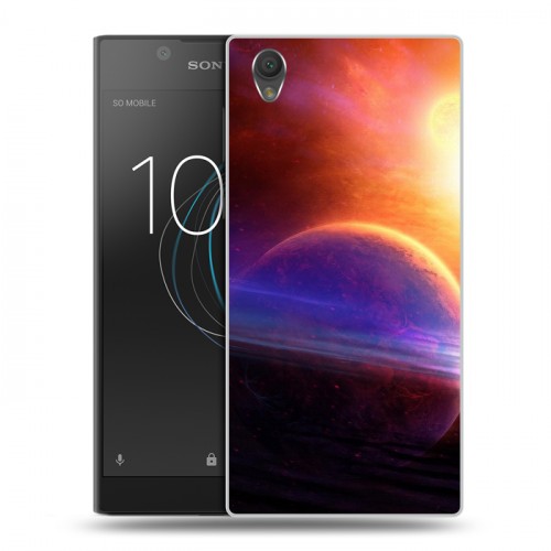 Дизайнерский пластиковый чехол для Sony Xperia L1 Планеты