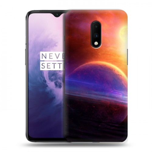 Дизайнерский пластиковый чехол для OnePlus 7 Планеты