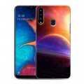 Дизайнерский пластиковый чехол для Samsung Galaxy A20s Планеты