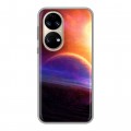 Дизайнерский силиконовый чехол для Huawei P50 Pro Планеты