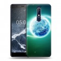 Дизайнерский пластиковый чехол для Nokia 5.1 Планеты