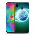 Дизайнерский пластиковый чехол для Samsung Galaxy M20 Планеты