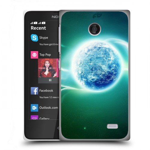 Дизайнерский пластиковый чехол для Nokia X Планеты