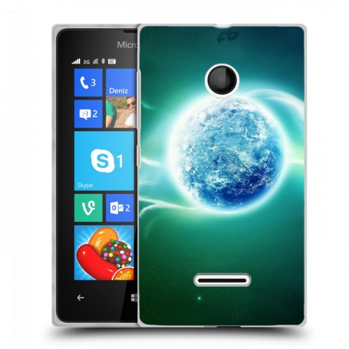 Дизайнерский пластиковый чехол для Microsoft Lumia 435 Планеты