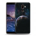 Дизайнерский пластиковый чехол для Nokia 7 Plus Планеты