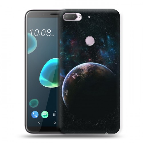Дизайнерский пластиковый чехол для HTC Desire 12 Plus Планеты