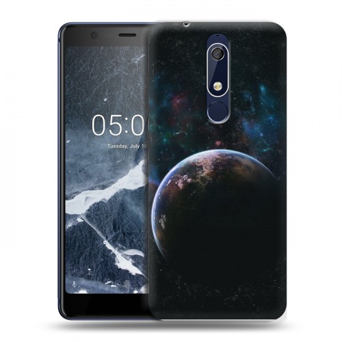 Дизайнерский пластиковый чехол для Nokia 5.1 Планеты