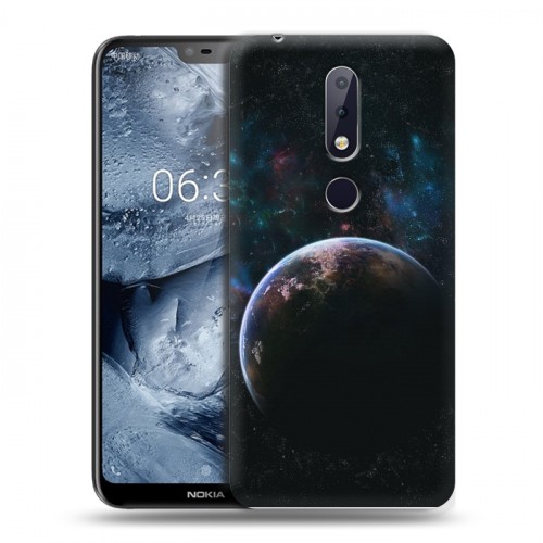 Дизайнерский пластиковый чехол для Nokia 6.1 Plus Планеты