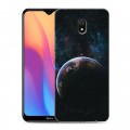 Дизайнерский силиконовый с усиленными углами чехол для Xiaomi RedMi 8A Планеты