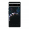 Дизайнерский пластиковый чехол для Google Pixel 6a Планеты