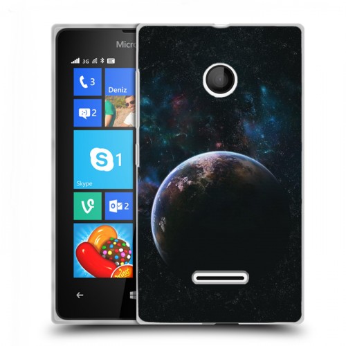 Дизайнерский пластиковый чехол для Microsoft Lumia 435 Планеты