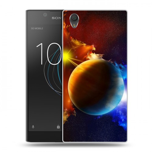 Дизайнерский пластиковый чехол для Sony Xperia L1 Планеты