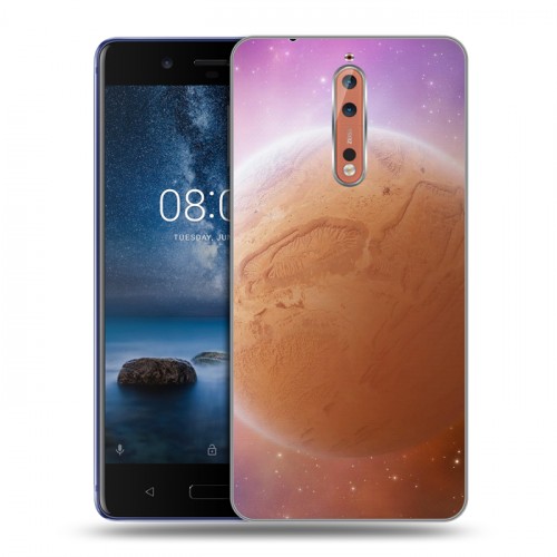 Дизайнерский пластиковый чехол для Nokia 8 Планеты