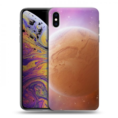 Дизайнерский силиконовый чехол для Iphone Xs Max Планеты