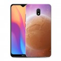 Дизайнерский силиконовый с усиленными углами чехол для Xiaomi RedMi 8A Планеты