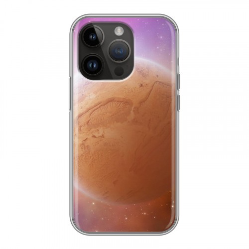 Дизайнерский силиконовый чехол для Iphone 14 Pro Планеты