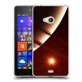 Дизайнерский пластиковый чехол для Microsoft Lumia 540 Планеты