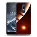 Дизайнерский пластиковый чехол для Nokia 5.1 Планеты