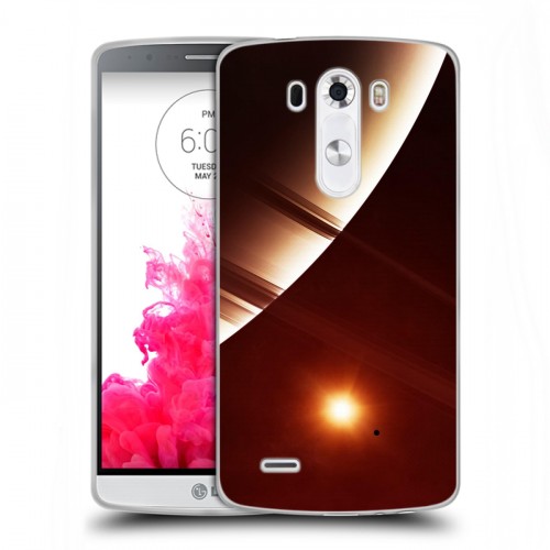 Дизайнерский пластиковый чехол для LG G3 (Dual-LTE) Планеты