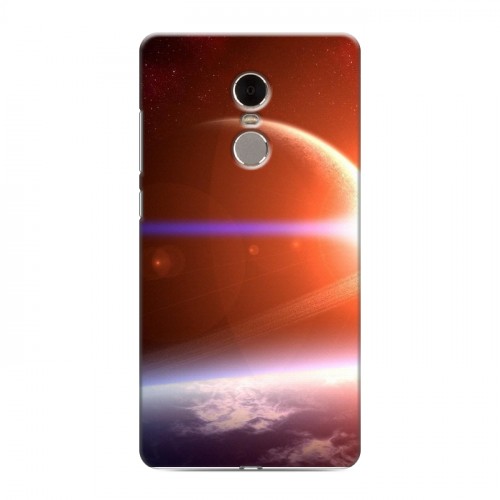Дизайнерский силиконовый чехол для Xiaomi RedMi Note 4 Планеты