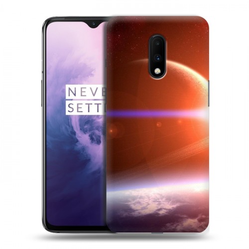 Дизайнерский пластиковый чехол для OnePlus 7 Планеты