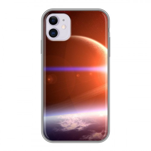 Дизайнерский силиконовый чехол для Iphone 11 Планеты