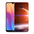 Дизайнерский силиконовый с усиленными углами чехол для Xiaomi RedMi 8A Планеты