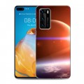 Дизайнерский пластиковый чехол для Huawei P40 Планеты