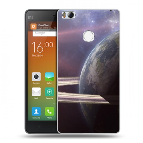 Дизайнерский силиконовый чехол для Xiaomi Mi4S Планеты