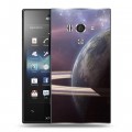 Дизайнерский пластиковый чехол для Sony Xperia acro S Планеты