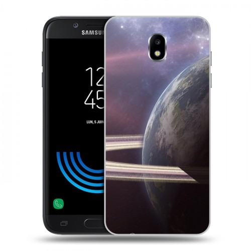 Дизайнерский пластиковый чехол для Samsung Galaxy J5 (2017) Планеты