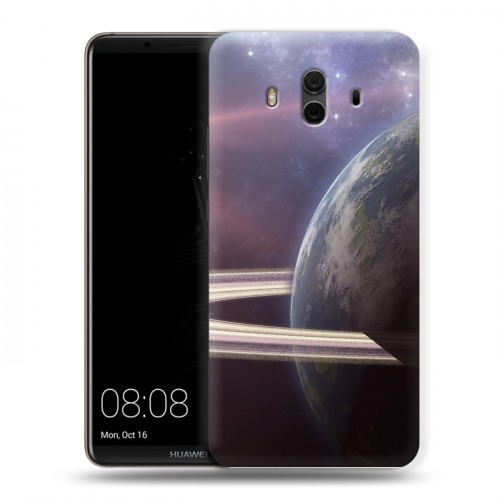 Дизайнерский пластиковый чехол для Huawei Mate 10 Планеты