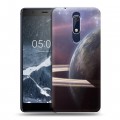 Дизайнерский пластиковый чехол для Nokia 5.1 Планеты