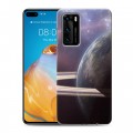 Дизайнерский пластиковый чехол для Huawei P40 Планеты