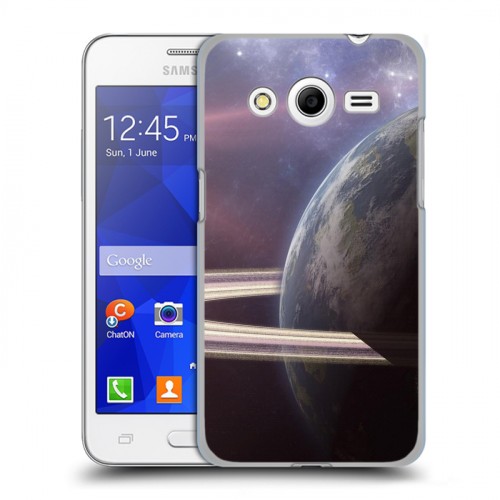 Дизайнерский пластиковый чехол для Samsung Galaxy Core 2 Планеты