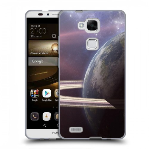 Дизайнерский силиконовый чехол для Huawei Ascend Mate 7 Планеты