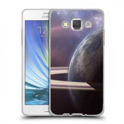 Дизайнерский пластиковый чехол для Samsung Galaxy A5 Планеты