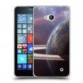 Дизайнерский пластиковый чехол для Microsoft Lumia 640 Планеты