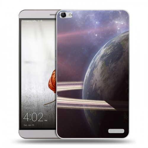 Дизайнерский пластиковый чехол для Huawei MediaPad X2 Планеты