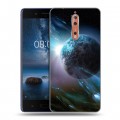 Дизайнерский пластиковый чехол для Nokia 8 Планеты