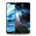 Дизайнерский силиконовый чехол для Nokia 5.1 Plus Планеты