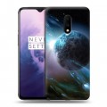 Дизайнерский пластиковый чехол для OnePlus 7 Планеты