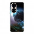 Дизайнерский силиконовый чехол для Huawei P50 Pro Планеты